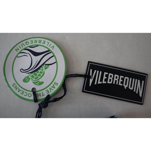 Vilebrequin JIMH2B40 Boy's Sz 4 Blue Marine Hazy Turtle Print Swim Trunks $145 - Picture 3 of 10